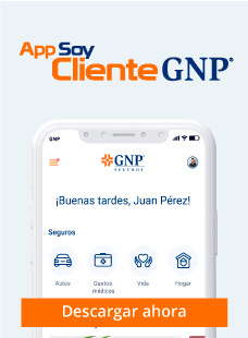 Descarga la App Soy Cliente GNP