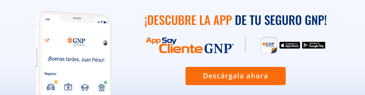 Descarga la App Soy Cliente GNP